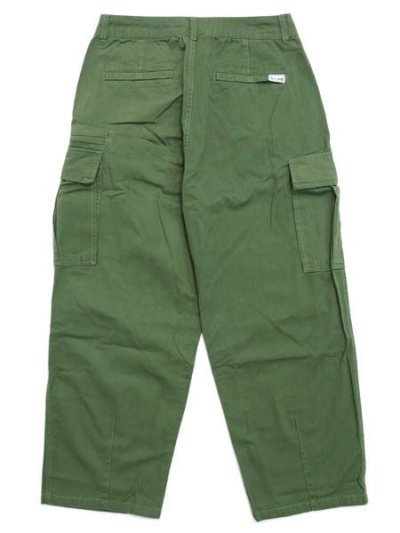 画像2: 【送料無料】PRO CLUB HW TWILL PLEATED WIDE LEG CARGO PANT