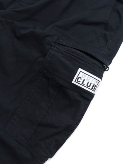 画像4: 【SALE】PRO CLUB HW TWILL PLEATED WIDE LEG CARGO PANT