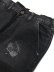 画像3: 【送料無料】mnml B243 FLARE DENIM BLACK