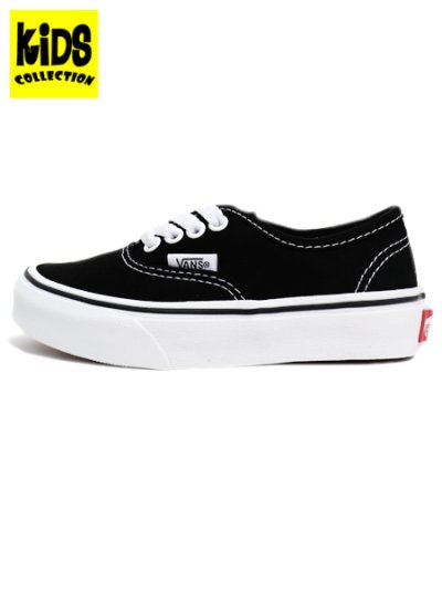 画像1: 【KIDS】VANS KIDS UY AUTHENTIC BLACK/TRUE WHITE