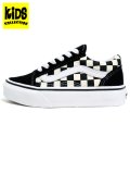 【KIDS】VANS KIDS UY OLD SKOOL PRIMARY CHECK BLK/WHT