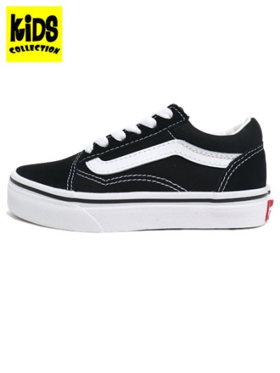 画像1: 【KIDS】VANS KIDS UY OLD SKOOL BLACK/TRUE WHITE