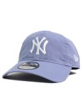 NEW ERA 9TWENTY CLOTH STRAP WASHED YANKEES LV/WH