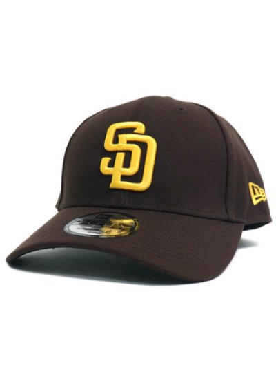 画像1: NEW ERA 9FORTY SAN DIEGO PADRES BURNT WOOD/AGOLD