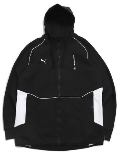 画像1: 【送料無料】PUMA BMW MMS HOODED SWEATSHIRT-PUMA BLACK