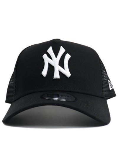 画像2: NEW ERA 9FORTY A-FRAME TRUCKER YANKEES BLK/WHT