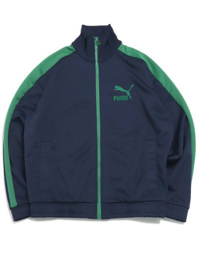 画像1: 【送料無料】PUMA T7 OVER SIZE JACKET-CLUB NAVY