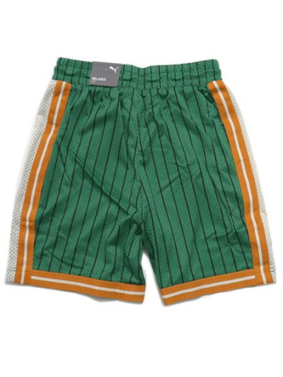 画像2: 【SALE】PUMA FTF T7 MESH SHORT-ARCHIVE GREEN