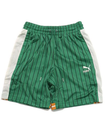 画像1: PUMA FTF T7 MESH SHORT-ARCHIVE GREEN