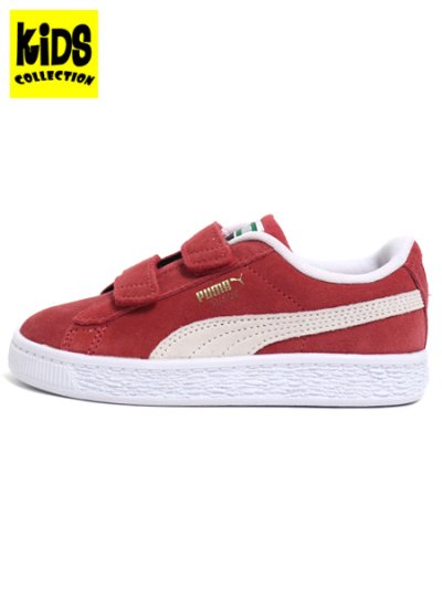 画像1: 【KIDS】PUMA SUEDE CLASSIC XXI V PS HIGH RISK RED