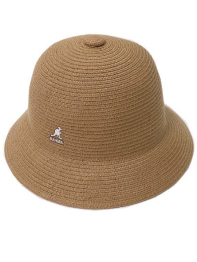 画像3: 【送料無料】KANGOL BRAID CASUAL-TAN LINEN