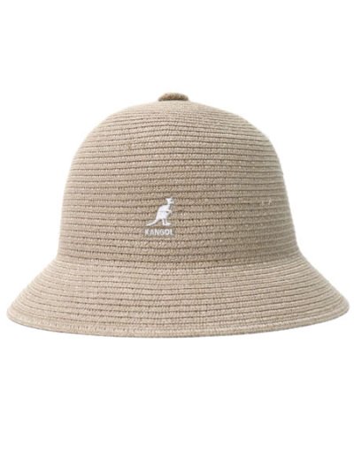 画像1: 【SALE】KANGOL BRAID CASUAL-NATURAL LINEN