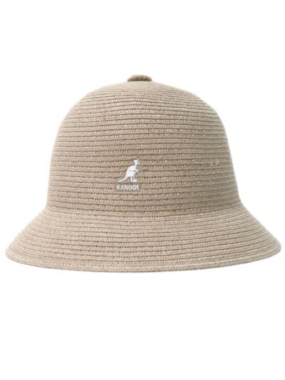 画像1: 【送料無料】KANGOL BRAID CASUAL-NATURAL LINEN