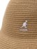 画像5: 【SALE】KANGOL BRAID CASUAL-TAN LINEN (5)