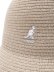 画像5: 【SALE】KANGOL BRAID CASUAL-NATURAL LINEN (5)