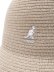 画像5: 【送料無料】KANGOL BRAID CASUAL-NATURAL LINEN (5)