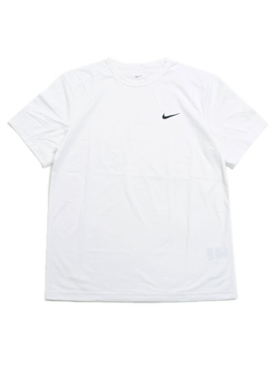 画像1: NIKE DF UNIVERSAL CORE S/S TOP-WHITE/BLACK