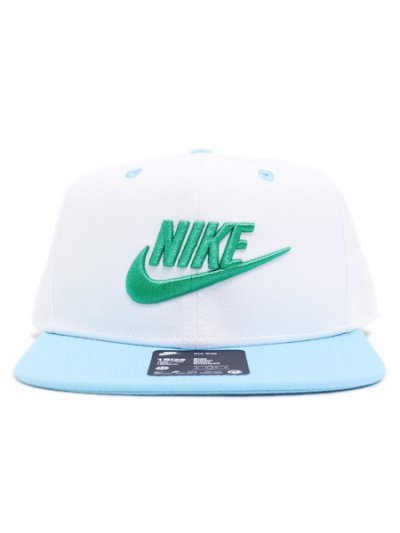 画像2: 【KIDS】NIKE YTH DF FUTURA PRO CAP-WHT/AQUARIUS BLUE