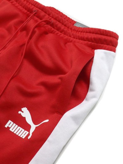 画像3: 【SALE】PUMA ICONIC T7 TRACK PANT-HIGH RISK RED