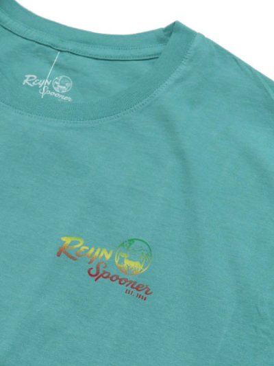 画像3: 【SALE】REYN SPOONER BOB MARLEY TUFF GONG TEE SEAFOAM