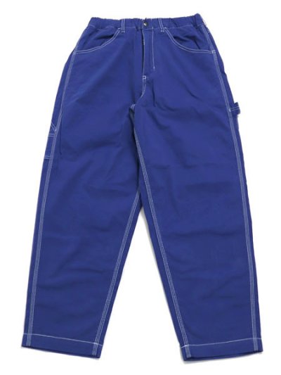 画像1: 【送料無料】MANASTASH WASHED PAINTER PANTS BLUE