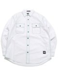 【SALE】MANASTASH POINT COL WORK SHIRTS WHITE