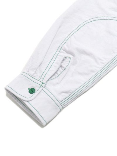 画像6: 【SALE】MANASTASH POINT COL WORK SHIRTS WHITE