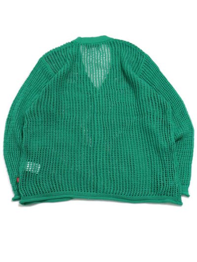 画像2: 【SALE】MANASTASH MESH KURTIGAN GREEN