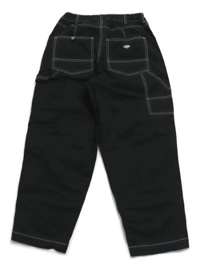 画像2: 【送料無料】MANASTASH WASHED PAINTER PANTS BLACK