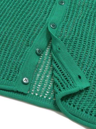 画像5: 【SALE】MANASTASH MESH KURTIGAN GREEN