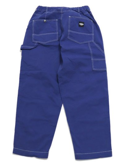 画像2: 【送料無料】MANASTASH WASHED PAINTER PANTS BLUE