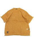 【SALE】MANASTASH MESH SUMMER SWEATER YELLOW