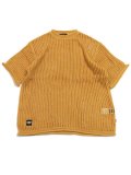 MANASTASH MESH SUMMER SWEATER YELLOW