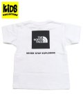 【KIDS】THE NORTH FACE KIDS S/S BACK SQUARE LOGO TEE