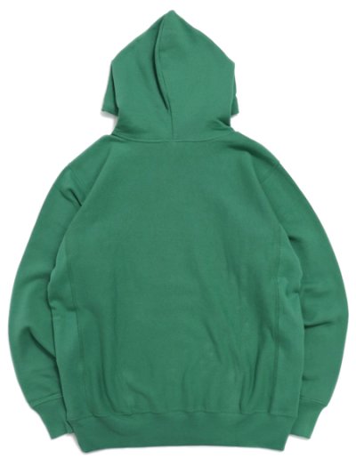 画像2: 【送料無料】CHAMPION RW 10oz FT HOODED SWEAT GRAPHIC-MD GREEN