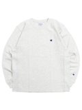 CHAMPION RW 9.4oz JERSEY LONG SLEEVE TEE-OATMEAL