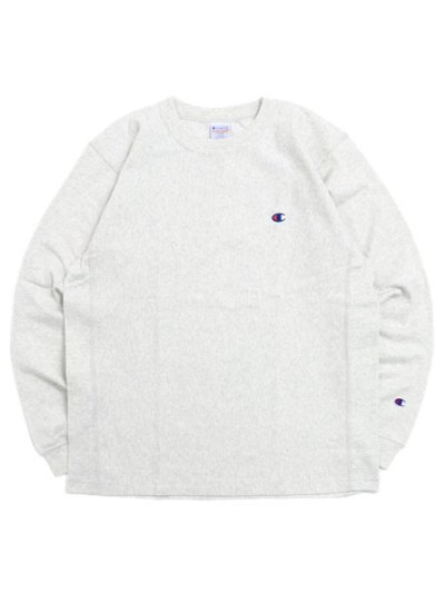 画像1: CHAMPION RW 9.4oz JERSEY LONG SLEEVE TEE-OATMEAL