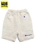 【KIDS】CHAMPION KIDS SWEAT SHORTS-OATMEAL