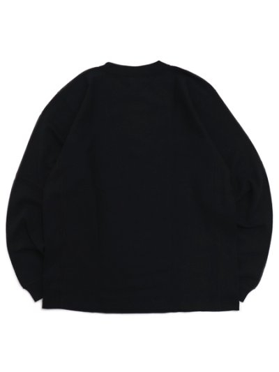 画像2: CHAMPION RW 9.4oz JERSEY LONG SLEEVE TEE-BLACK