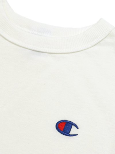 画像3: 【KIDS】CHAMPION KIDS US COTTON L/S TEE-OFF WHITE