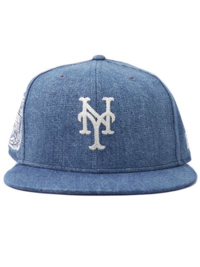 画像2: NEW ERA 59FIFTY SUBWAY NY METS WASH DENIM