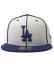 画像2: NEW ERA 59FIFTY PIPING DODGERS STONE/DK ROYAL (2)