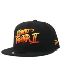 NEW ERA 59FIFTY STREET FIGHTER II FLAG BLACK