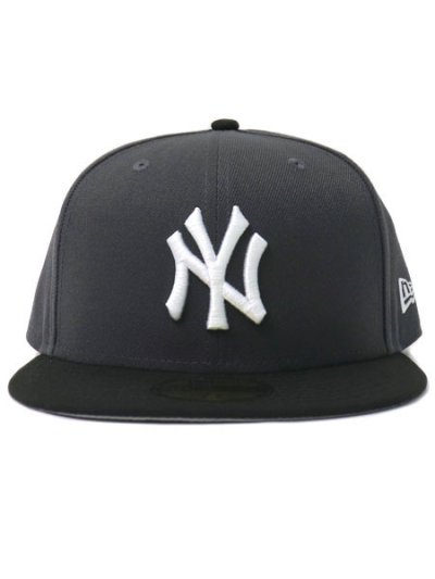 画像2: NEW ERA 59FIFTY SHADOW NY YANKEES DARK GRAPHITE/BLK