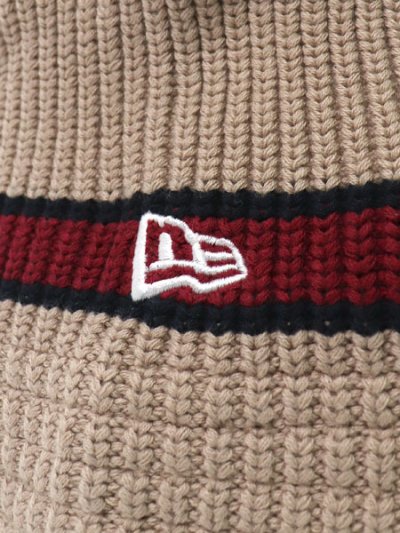 画像3: NEW ERA KNIT BUCKET LINE BEIGE/DK GREEN/BURGUNDY