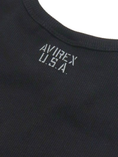 画像4: 【KIDS】AVIREX KIDS DAILY RIB CREW TEE BLACK