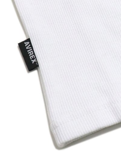 画像5: 【KIDS】AVIREX KIDS DAILY RIB CREW TEE WHITE