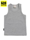 【KIDS】AVIREX KIDS DAILY RIB TANK TOP GREY