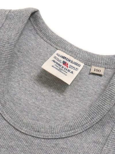 画像3: 【KIDS】AVIREX KIDS DAILY RIB TANK TOP GREY