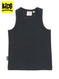 【KIDS】AVIREX KIDS DAILY RIB TANK TOP BLACK